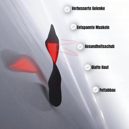 Roter Lichttherapie-Gürtel